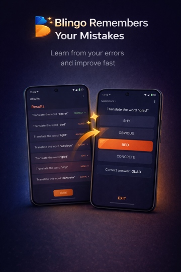 Blingo : learn English French screenshot 2